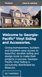 Mobile Screenshot of gpvinylsiding.com